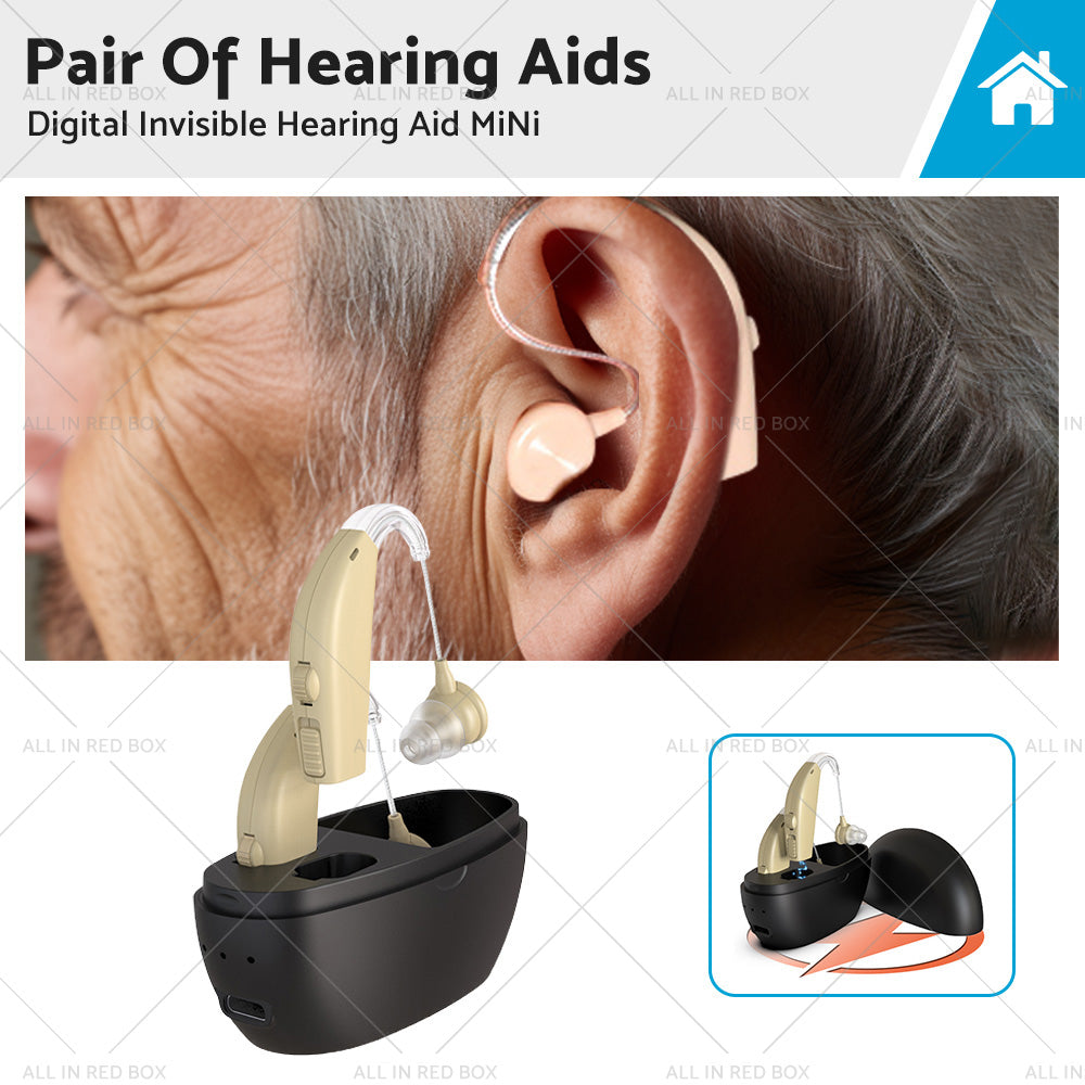 {{ Rechargeable Digital Hearing Aid Severe Loss Ear Aid HIGH-POWER Sound Amplifier }} - Buy Car Parts Online at {{ Kaka Auto Parts }}.