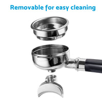 58MM 2 Spout Filter Portafilter Suitable For E61 Expobar Gemilai Coffee Machine