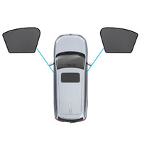 {{ Magnetic Mesh Sun Blind Shades Suitable for Volvo XC40 2018-2024 On Front/Rear }} - Buy Car Parts Online at {{ Kaka Auto Parts }}.