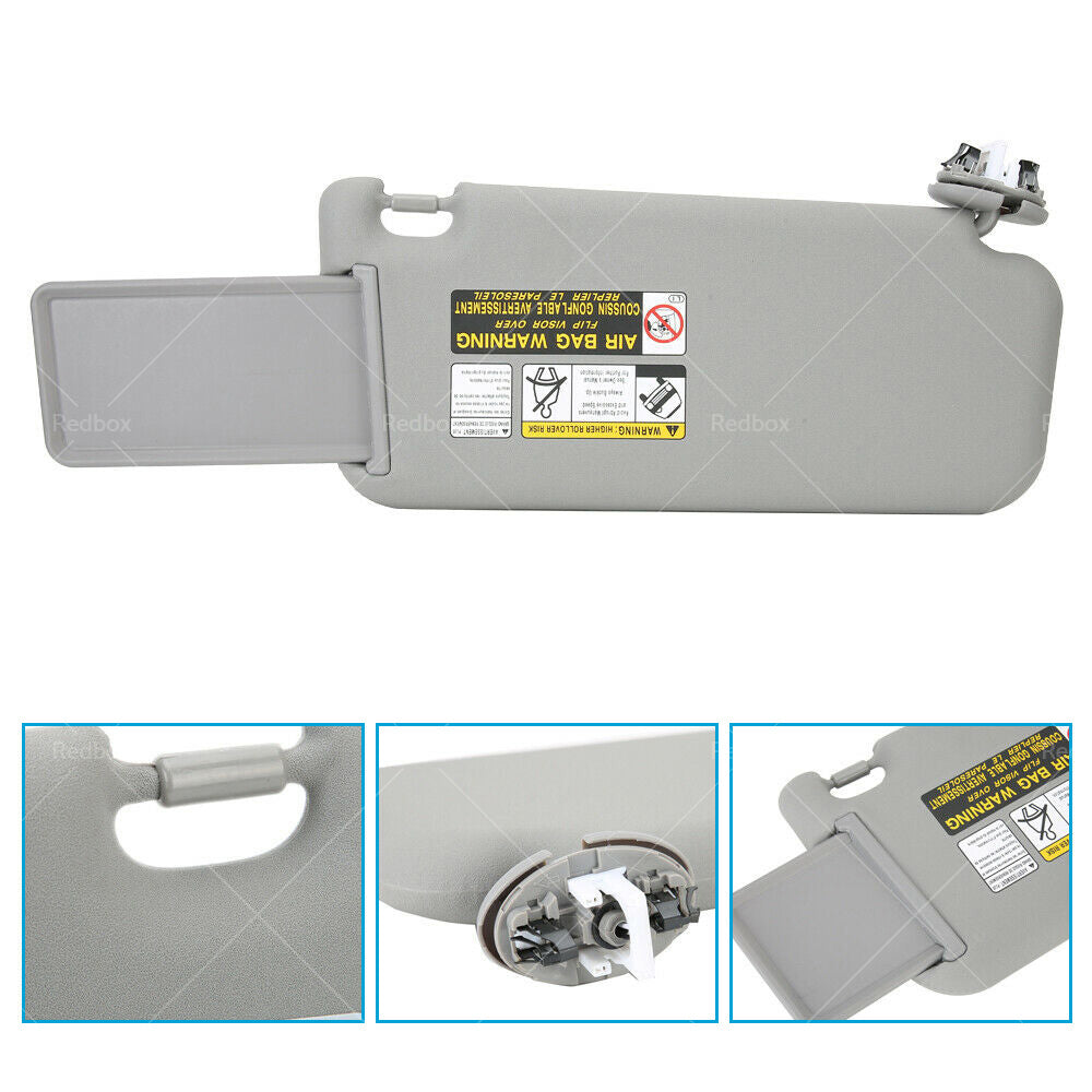 {{ Left Sunshade Visor Suitable for Toyota RAV4 2006-2013 Gray 74320-42501-B2 }} - Buy Car Parts Online at {{ Kaka Auto Parts }}.