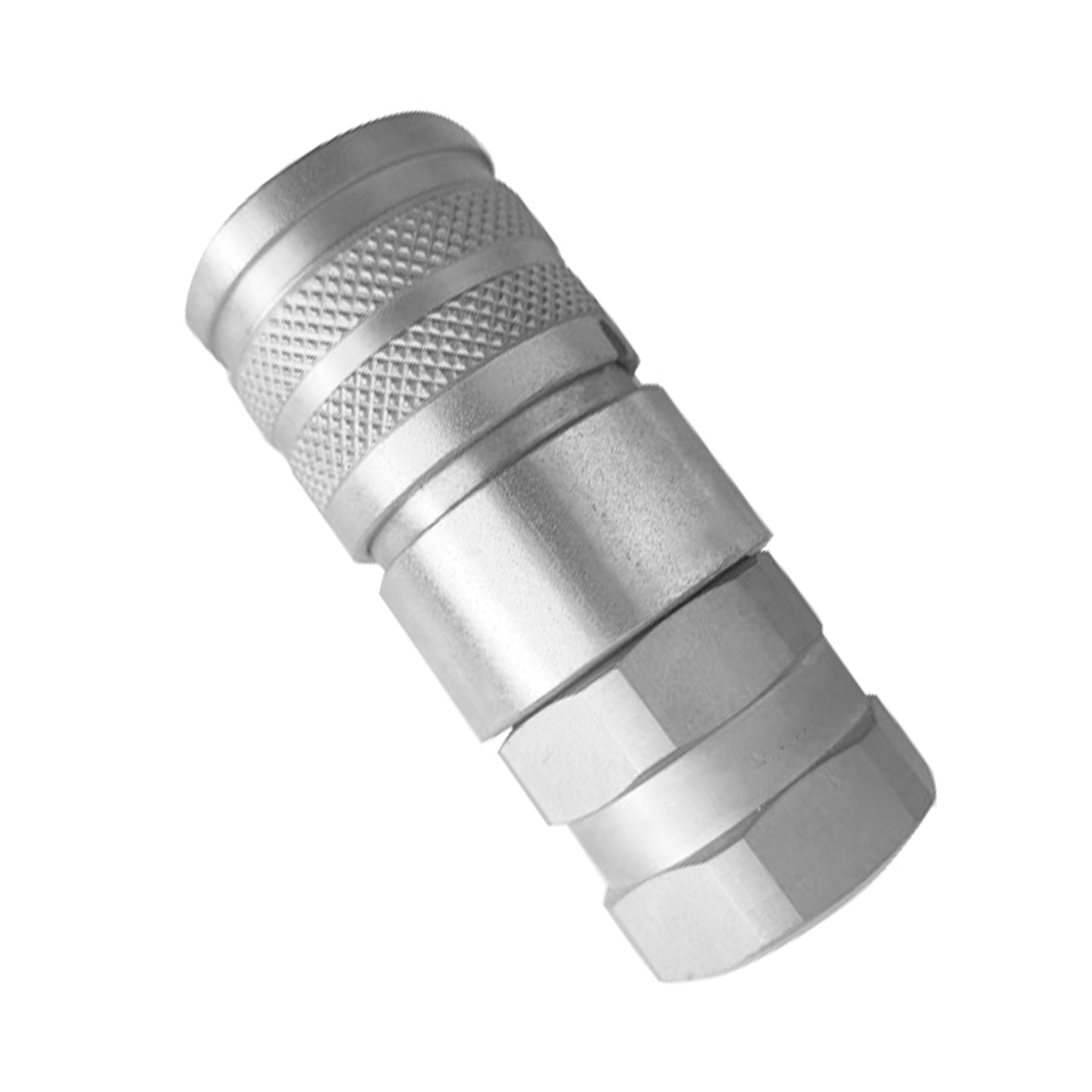 {{ Hydraulic Female Flat Faced Coupler Suitable For Bobcat 7246790 1/2in Body 3/4in Sae Thread }} - Buy Car Parts Online at {{ Kaka Auto Parts }}.