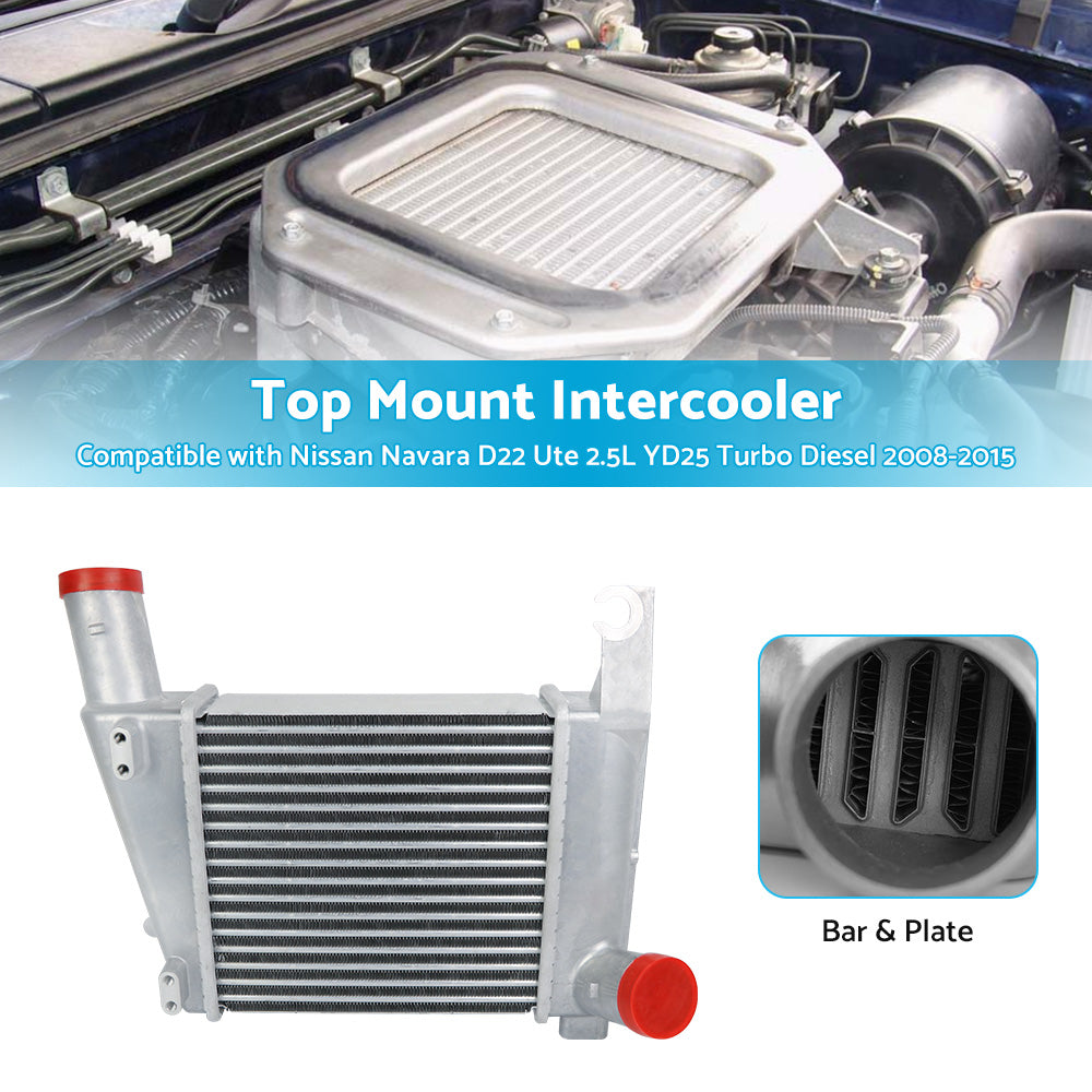 {{ STANDARD INTERCOOLER fit NISSAN NAVARA D22 UTE 2. 5 YD25 TURBO DIESEL 2008-2015 }} - Buy Car Parts Online at {{ Kaka Auto Parts }}.