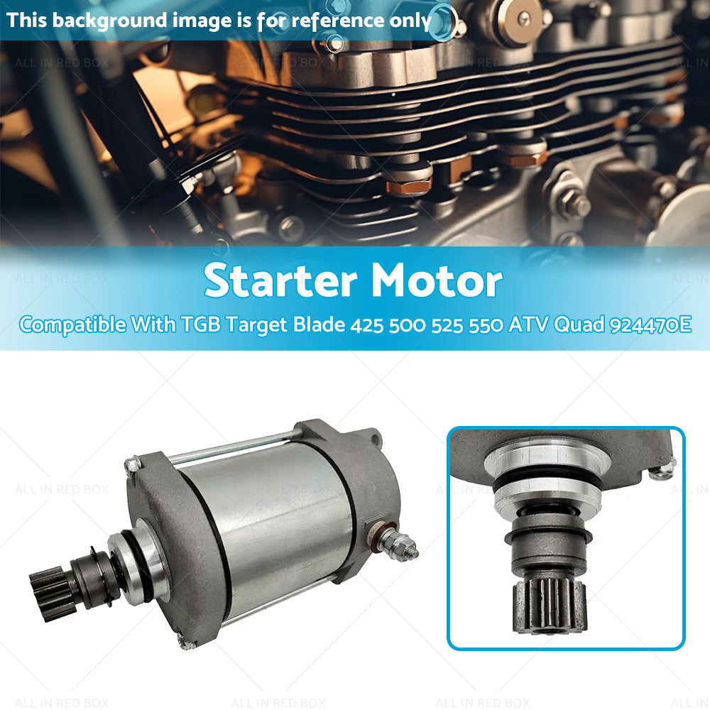 {{ Starter Motor Suitable For TGB Target Blade 425 500 525 550 ATV Quad 924470E }} - Buy Car Parts Online at {{ Kaka Auto Parts }}.