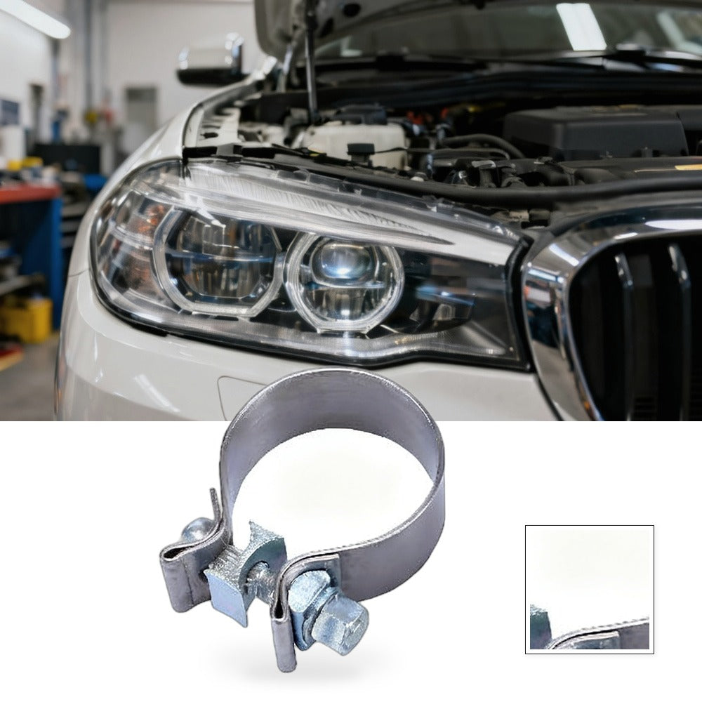 Narrow Band Clamp 2.25 Inches Suitable for Exhaust Pipe Clamp Pair Pack MT012003 - BG1