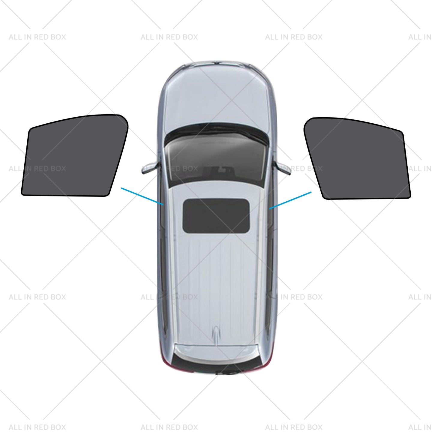 {{ 2x Car Window Shades Suitable for Mazda CX5 1st Gen KE 12-17 UVA Protection }} - Buy Car Parts Online at {{ Kaka Auto Parts }}.