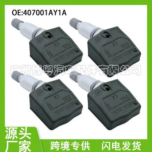 compare product SET of 4 x UNIT TIRE PRESSURE MONITORING for NISSAN 407001AY1A TPMS SENSOR