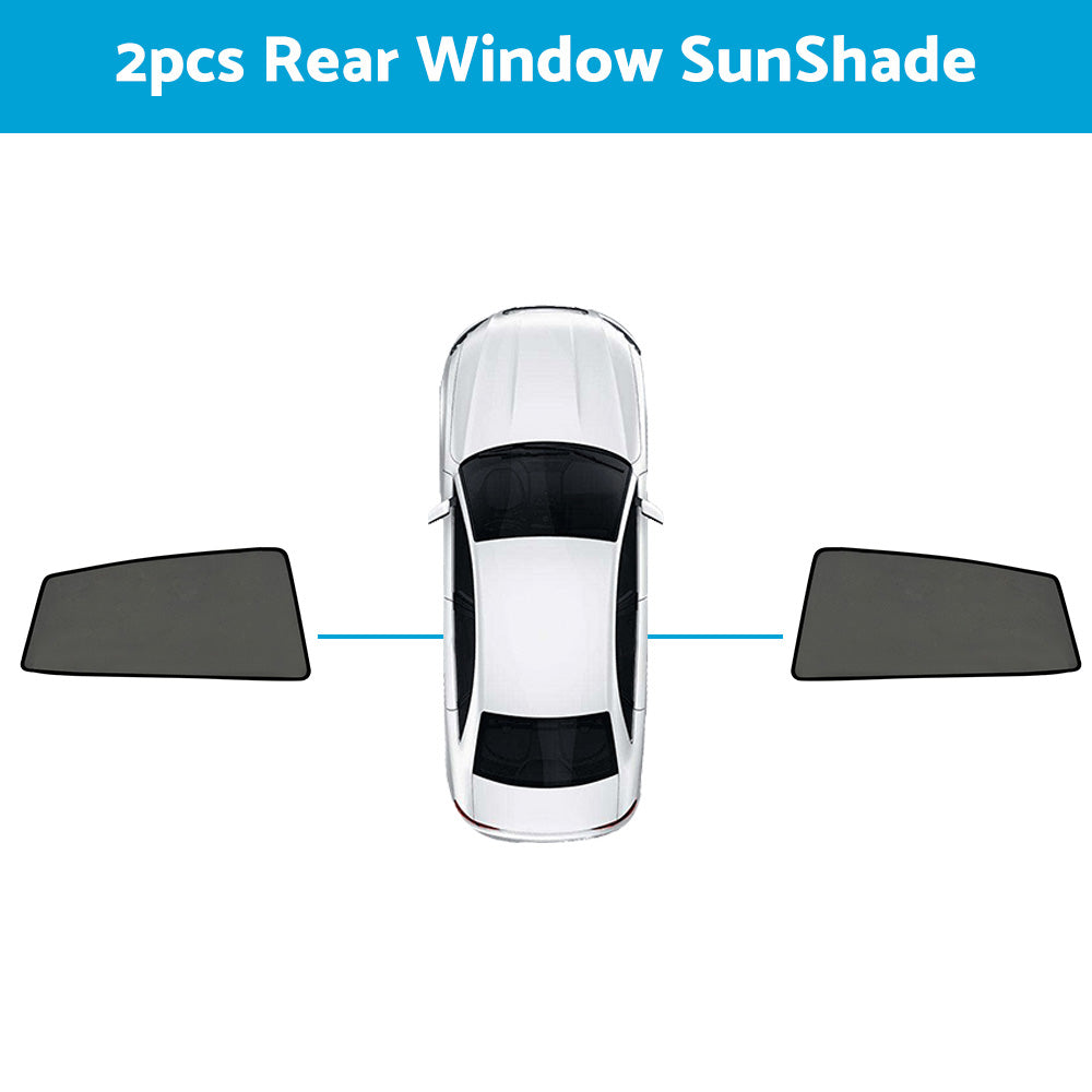 Car Window Magnetic Mesh Sun Shade Suitable For Toyota RAV4 40 Series