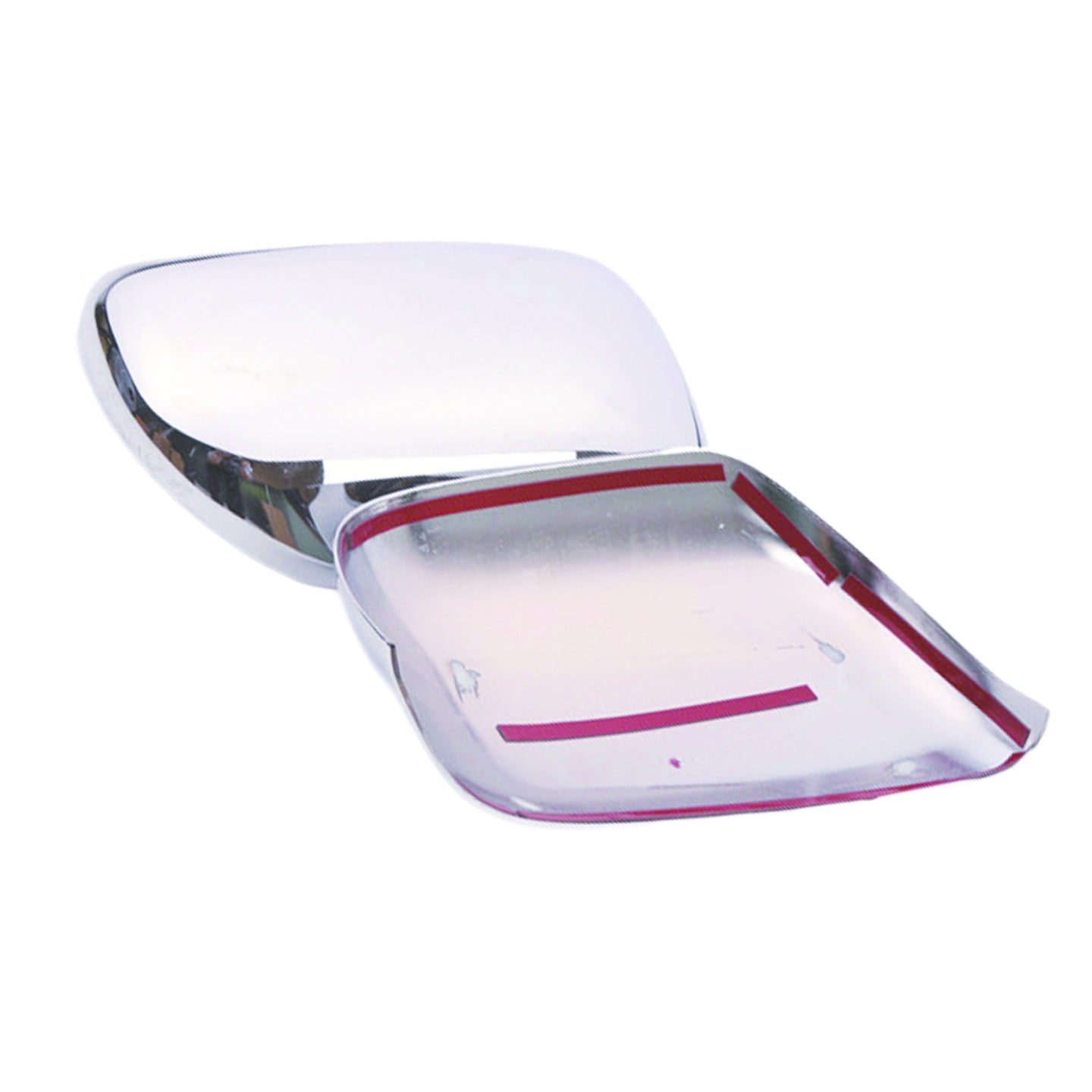 {{ Side Door Rearview Mirror Cover Trim Chrome LH+RH Suitable for Pajero V80 07-21 }} - Buy Car Parts Online at {{ Kaka Auto Parts }}.