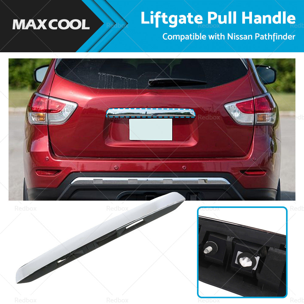 {{ Chrome Rear Liftgate Handle 90810-9PG0A Suitable for Nissan Pathfinder SL 3. 5L }} - Buy Car Parts Online at {{ Kaka Auto Parts }}.