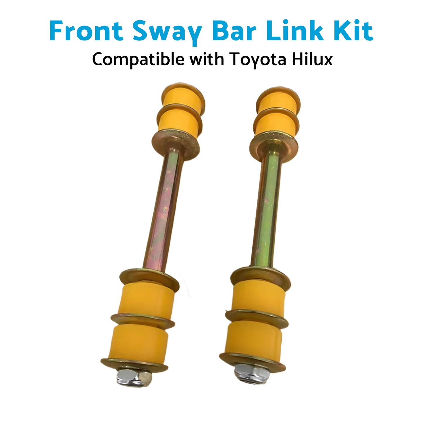 {{ 2 X Front Sway Bar Link Kit Suitablefor 88-05 Toyota Hilux KZN165R LN107R LN167R }} - Buy Car Parts Online at {{ Kaka Auto Parts }}.