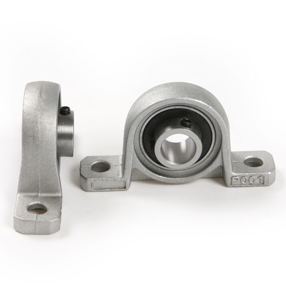 4x Ball Bearing Pillow Block Zinc Alloy Metal Suitable For 8/10/12/20mm Inner Diameter