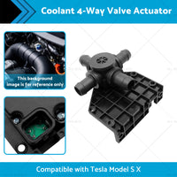 {{ Coolant 4-Way Valve Actuator Suitable for 2012-2017 Tesla Model S X 6007370-00-B }} - Buy Car Parts Online at {{ Kaka Auto Parts }}.
