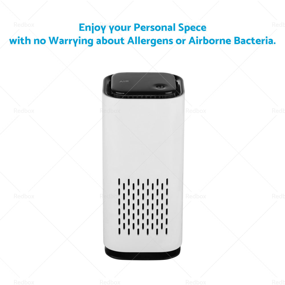{{ USB Car Air Purifier HEPA Ionizer Portable Mini Car Room Air Cleaner Freshener }} - Buy Car Parts Online at {{ Kaka Auto Parts }}.