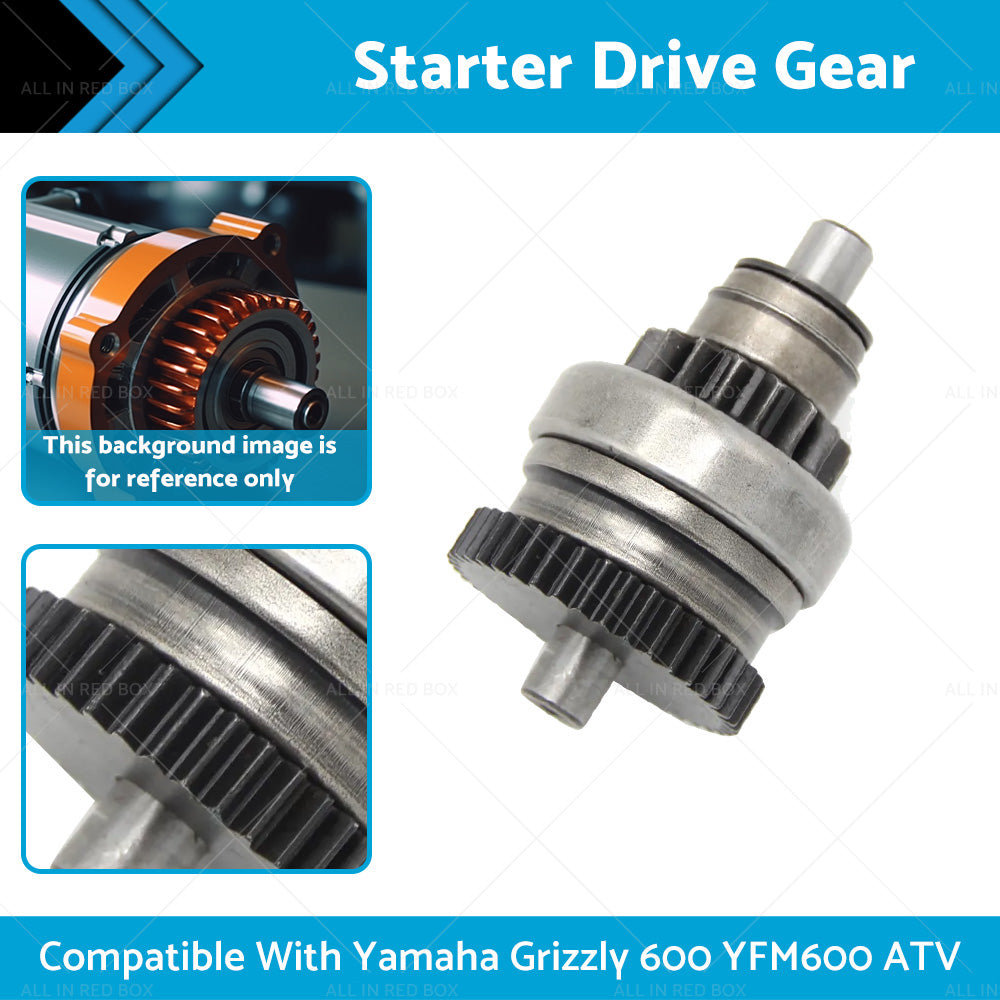 {{ Starter Drive Gear Suitable For YAMAHA GRIZZLY 600 YFM600 1998-2001 ATV }} - Buy Car Parts Online at {{ Kaka Auto Parts }}.