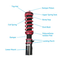 {{ Adjustable Height Coilover Suspension Shock For Holden VE Commodore Sedan Wagon }} - Buy Car Parts Online at {{ Kaka Auto Parts }}.