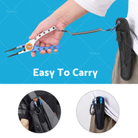 {{ 7. 9  Aluminium Fishing Pliers Hook Remover Line Cutting Mono Braid Fish Grip }} - Buy Car Parts Online at {{ Kaka Auto Parts }}.