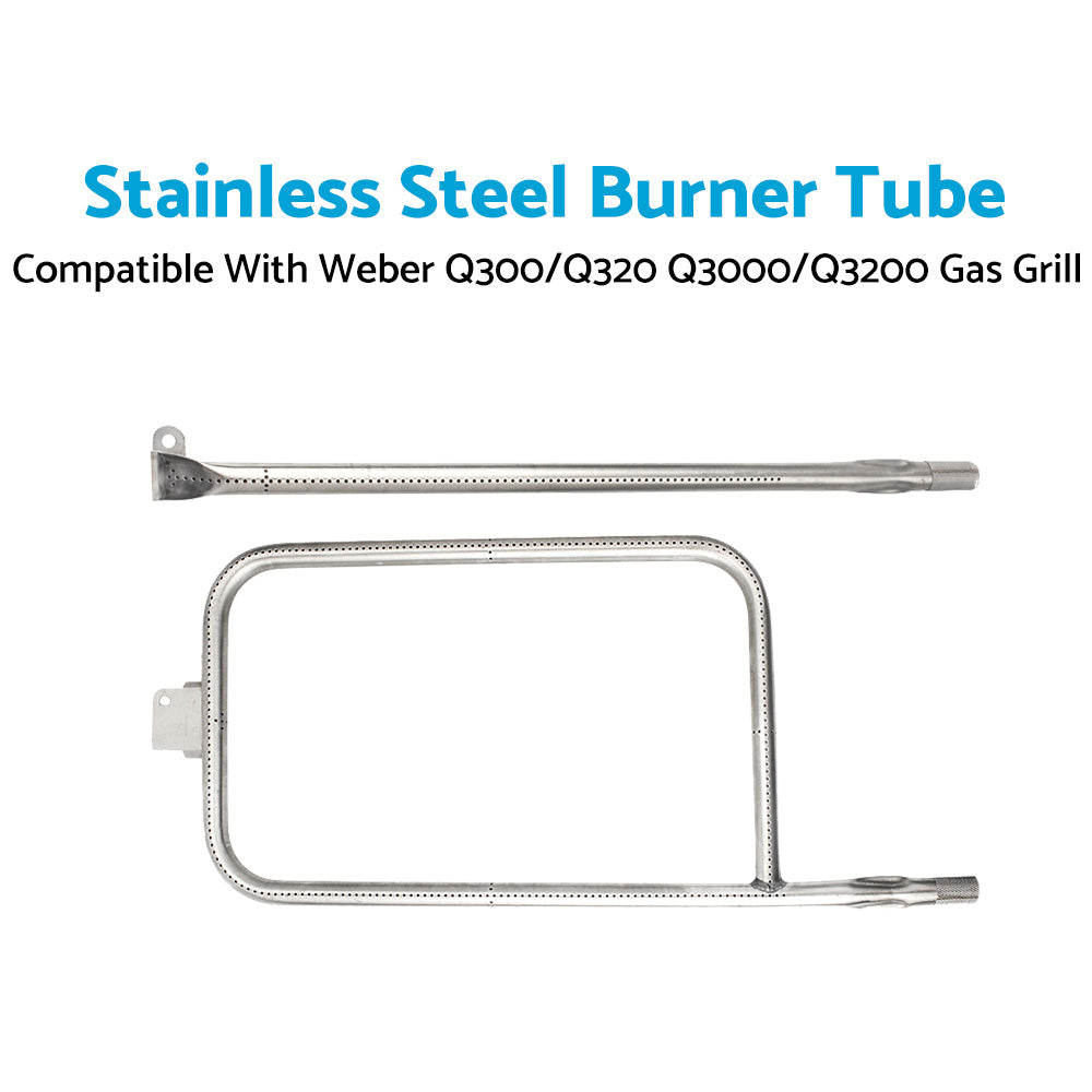{{ Stainless Steel Burner Tube - Suitable For Weber Q300 or Q320 Q3000 or Q3200 Gas Grill }} - Buy Car Parts Online at {{ Kaka Auto Parts }}.