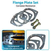 {{ 2.5in Universal Exhaust Flange Gasket Plate Bolt Nut Kit 300 63mm Stainless Steel }} - Buy Car Parts Online at {{ Kaka Auto Parts }}.