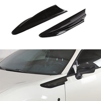 Black Side Fender Fin Vent Trim Suitable For Toyota 86 2012-2020 / Subaru BRZ 2012-2020