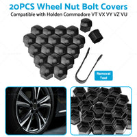 {{ 20PCS 19mm Wheel Nut Lug Bolt Covers Caps Suitable for Holden Commodore VB to VZ }} - Buy Car Parts Online at {{ Kaka Auto Parts }}.