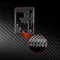 2pcs Carbon Fiber Gear Shift Console Trim Suitable For Toyota Kluger 08-13