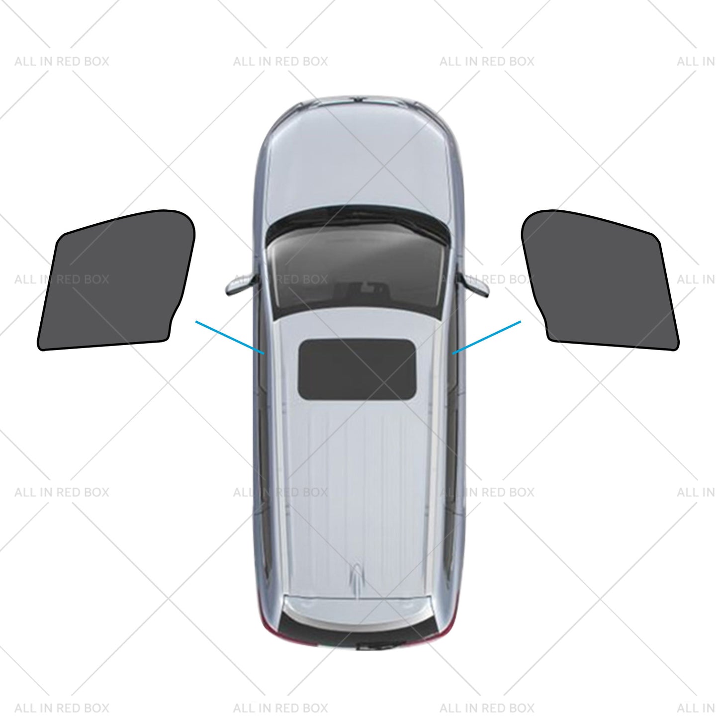 {{ 2x Car Window Sun Shades Suitable for Mazda CX-9 CX9 16-25 UVA&UVB Protection }} - Buy Car Parts Online at {{ Kaka Auto Parts }}.