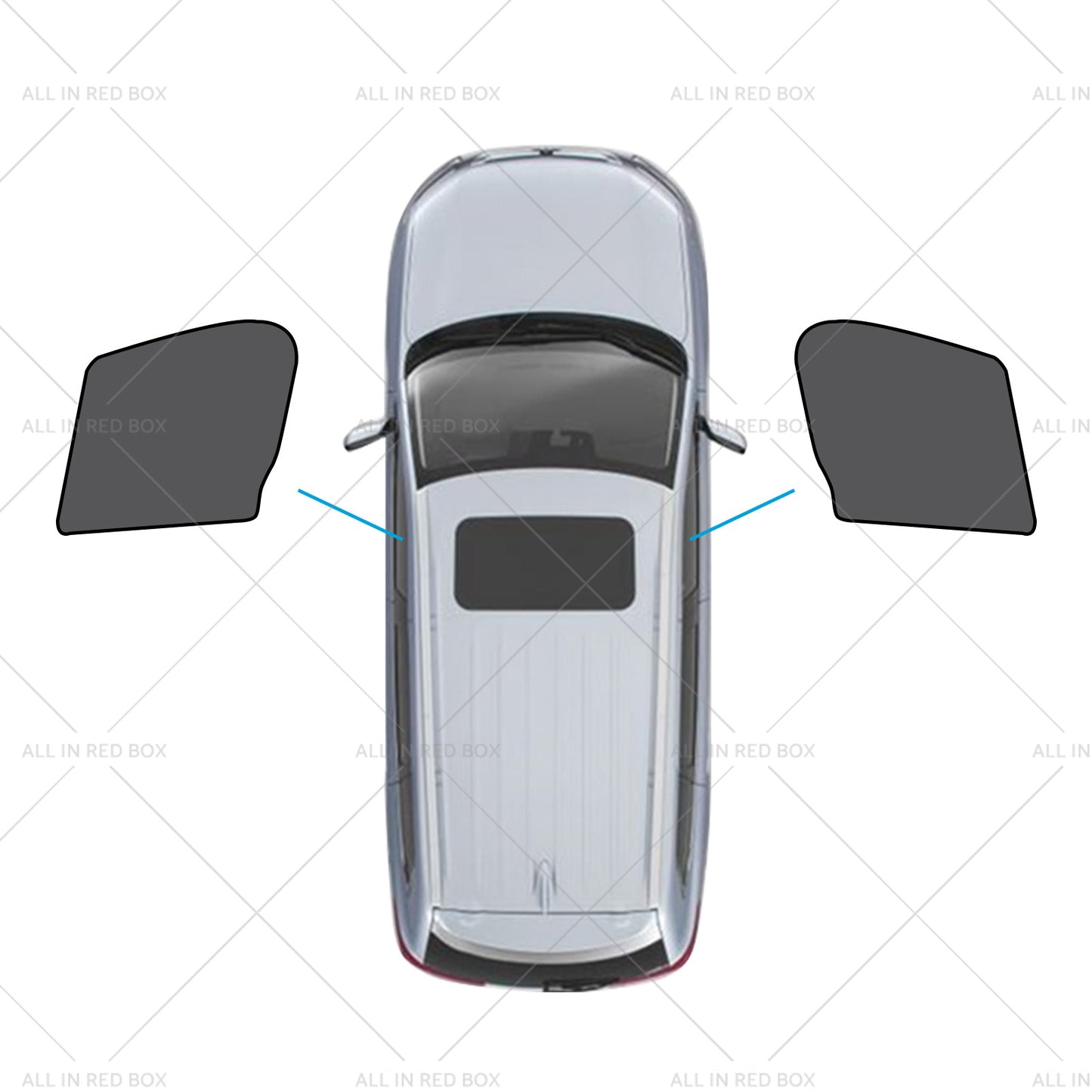 {{ 2x Car Window Sun Shades Suitable for Mazda CX-9 CX9 16-25 UVA&UVB Protection }} - Buy Car Parts Online at {{ Kaka Auto Parts }}.