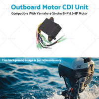 CDI Unit Suitable For Yamaha 4 Stroke 8HP 9.9HP Outboard Motor 68T-85540-00 Outboard Motor CDI Unit