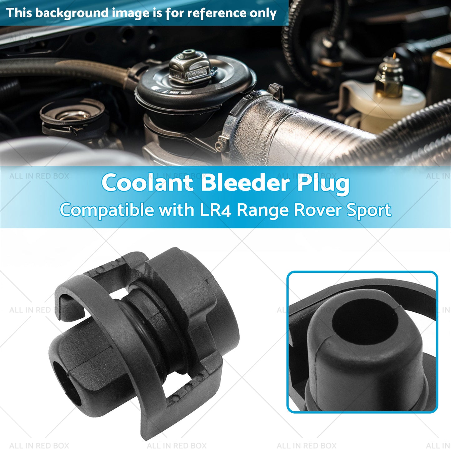 {{ Coolant Bleeder Plug Suitable for Land Rover LR4 Range Rover Sport 3. 0L 5. 0L }} - Buy Car Parts Online at {{ Kaka Auto Parts }}.