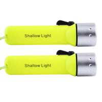 180Lm LED Scuba Diving Flashlight Torch Suitable For Underwater Waterproof Lighting