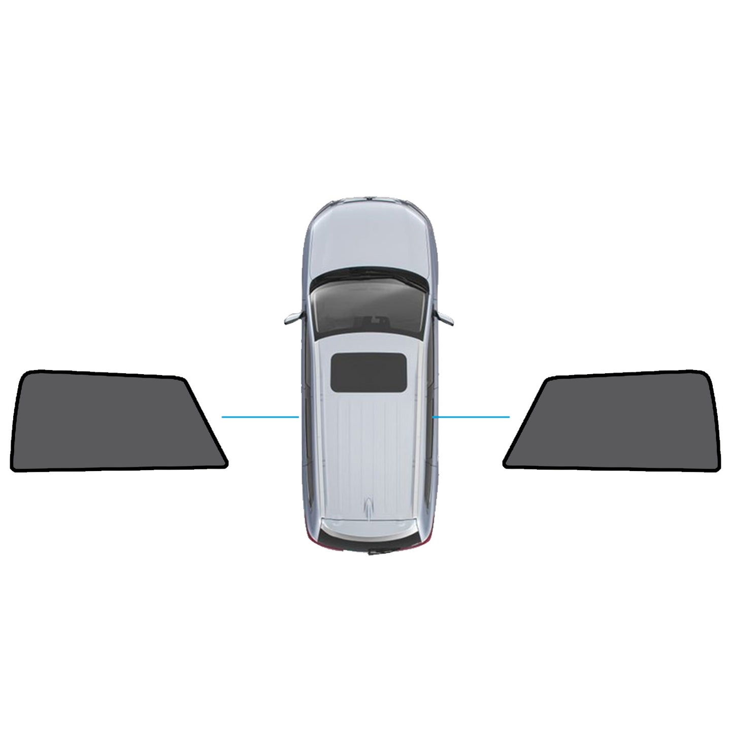 {{ Magnetic Mesh Sun Blind Shade Suitable for Subaru Outback 15-20 On Front / Rear }} - Buy Car Parts Online at {{ Kaka Auto Parts }}.