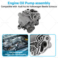 {{ Engine Oil Pump Assembly Suitable for Audi A4 A6 VW Golf Passat Tiguan 2013-2018 }} - Buy Car Parts Online at {{ Kaka Auto Parts }}.
