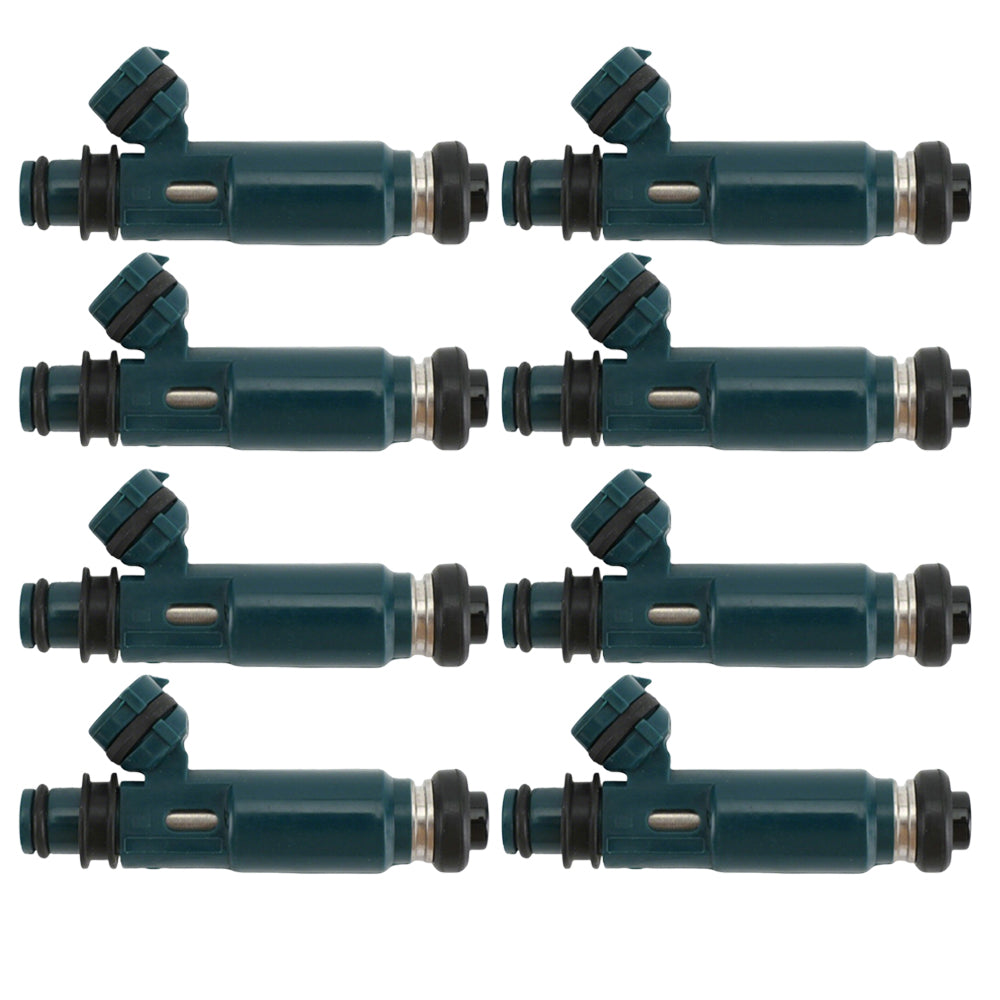 8x Fuel Injectors Suitable For Toyota Land Cruiser Lexus 4.7L V8 23250-50040