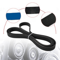 Drive Belt Suitable for Hyundai Santa Fe Kia Sorento 2.2L Diesel 2017–2022