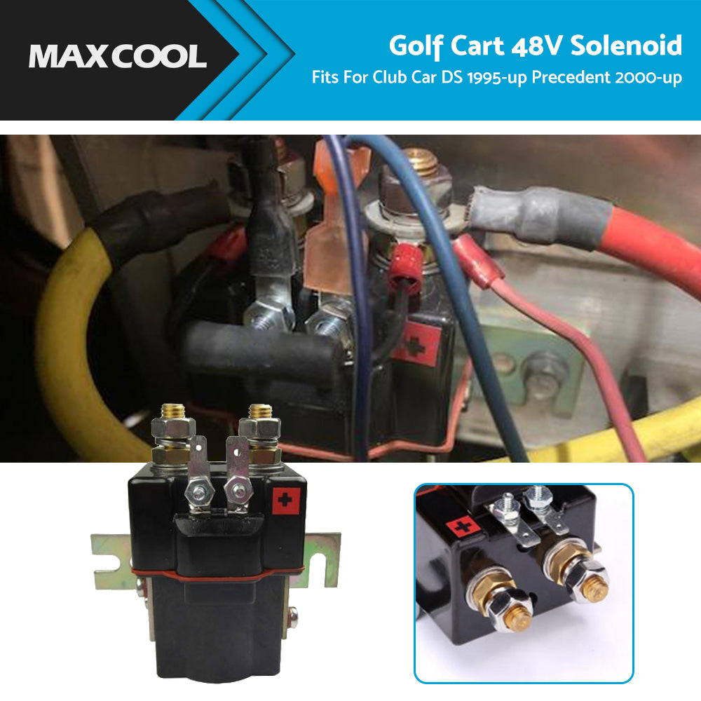 {{ Golf Cart 48V Solenoid Suitable For Club Car DS Precedent 101908701 102774701 }} - Buy Car Parts Online at {{ Kaka Auto Parts }}.