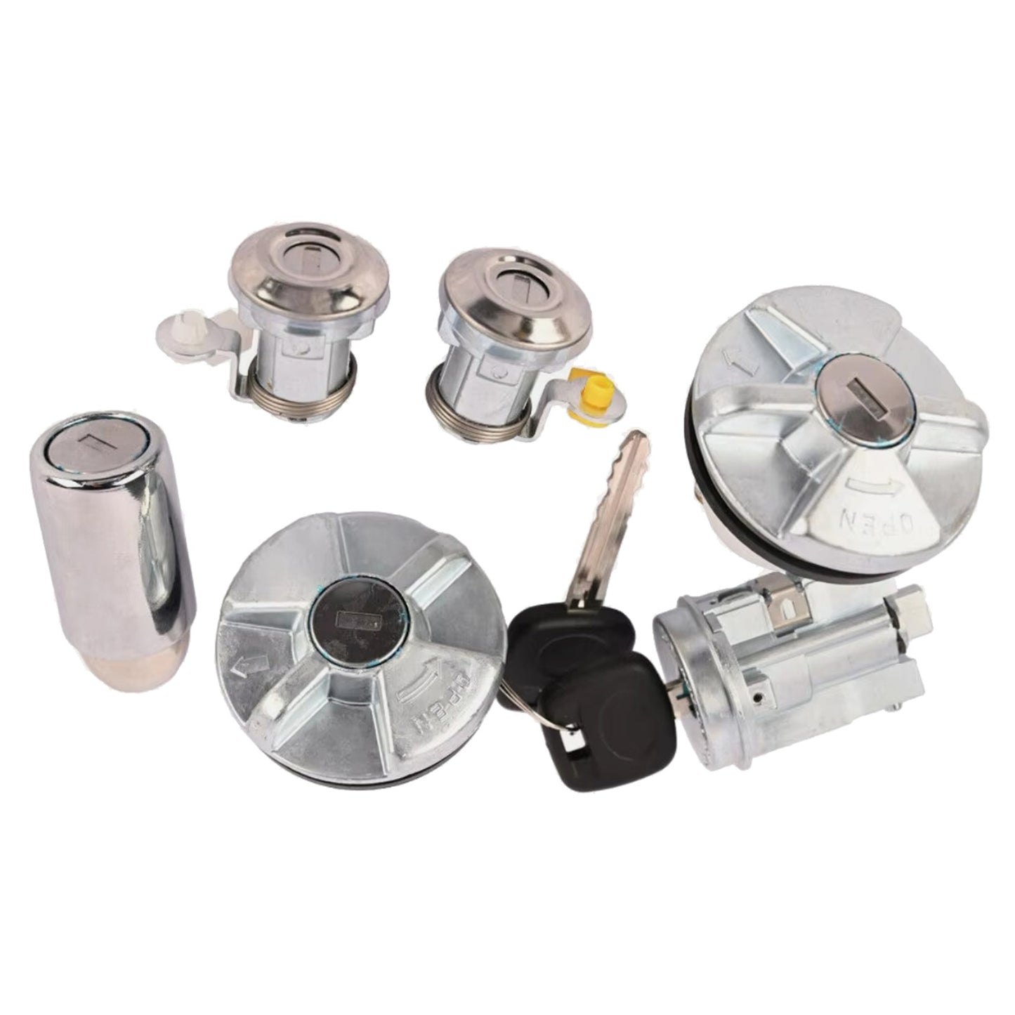 {{ Ignition Door & Wheel Lock Cylinder Set Suitablefor Landcruiser GRJ79 6900560C10 }} - Buy Car Parts Online at {{ Kaka Auto Parts }}.