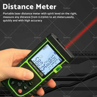 {{ 40m Handheld Digital Laser Distance Meter Finder Measure Tape Range Finder Tools }} - Buy Car Parts Online at {{ Kaka Auto Parts }}.