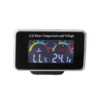 {{ 2 In1 Car Digital LCD Water Temperature Meter Voltmeter Gauge 12V/24V Display }} - Buy Car Parts Online at {{ Kaka Auto Parts }}.