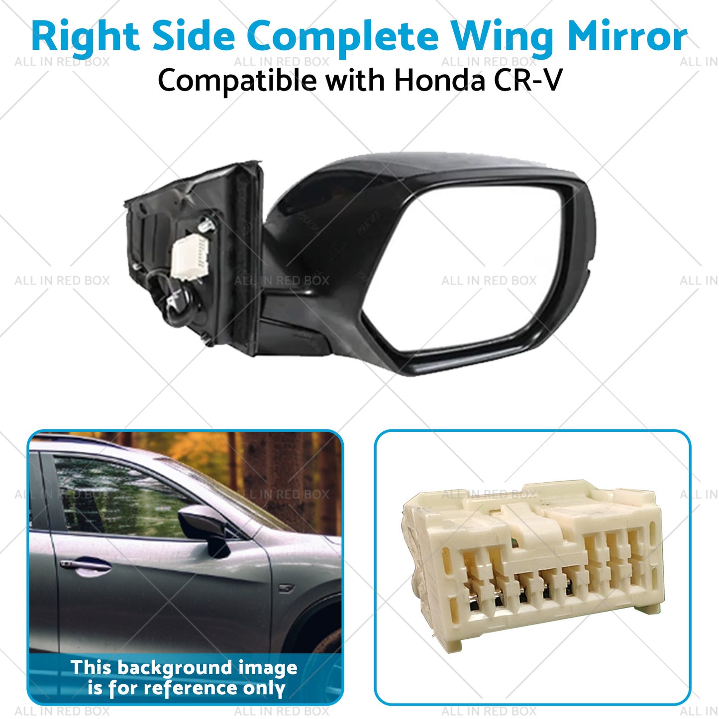 {{ Right Door Mirror Suitable for Honda CRV CR-V RM 2012-2017 Blinker RH }} - Buy Car Parts Online at {{ Kaka Auto Parts }}.