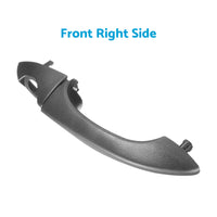 Outer Door Handle Front Right Side RHD Dumb Black Suitable For BMW X5 E53 2000–2006
