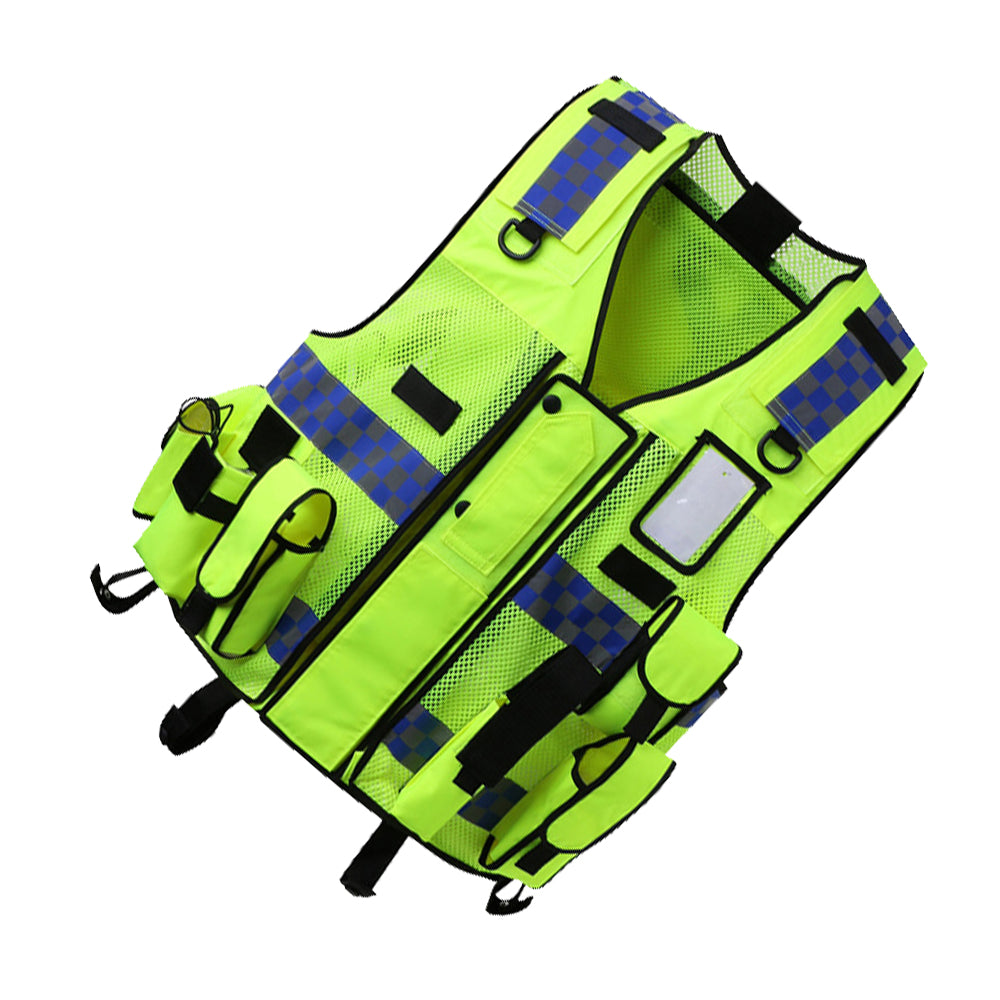 Reflective High-Visibility Safety Vest Suitable For Executive & Worksite Use