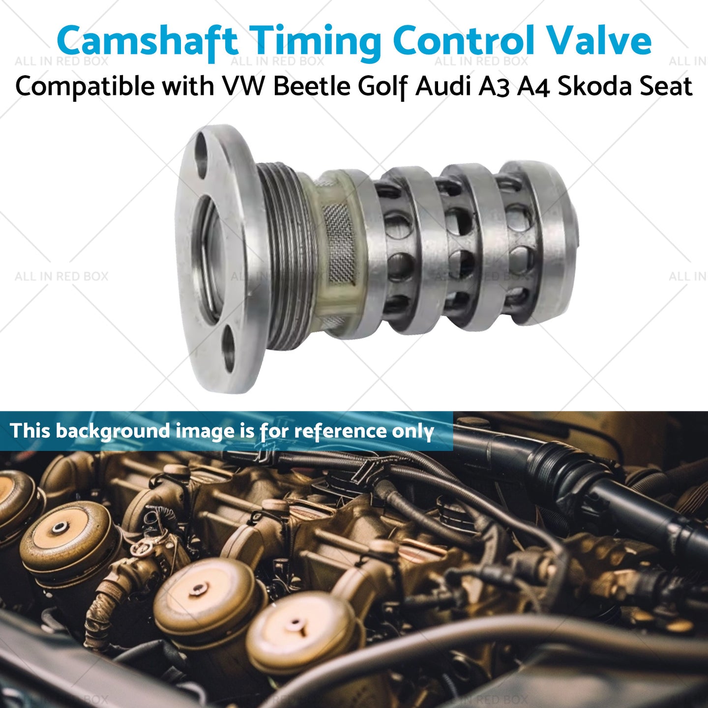 {{ Camshaft Timing Control Valve Suitable for AUDI A3 A4 VW Beetle Golf Skoda Seat }} - Buy Car Parts Online at {{ Kaka Auto Parts }}.