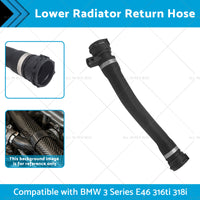 {{ 17127516416 Lower Radiator Return Hose Suitable for BMW 3 Series E46 316ti 318i }} - Buy Car Parts Online at {{ Kaka Auto Parts }}.