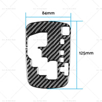 {{ Carbon Fiber Gear Shift Sticker Trim Suitable For Toyota Hilux Revo 15-23 RHD }} - Buy Car Parts Online at {{ Kaka Auto Parts }}.
