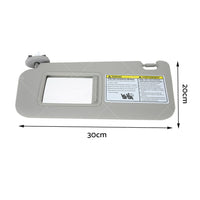 {{ Left Sunshade Visor Suitable for Toyota RAV4 2006-2013 Gray 74320-42501-B2 }} - Buy Car Parts Online at {{ Kaka Auto Parts }}.