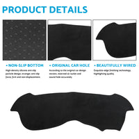 Dash Mat Anti-Slip Dashboard Cover Pad Carpet Suitable For BYD Atto 3