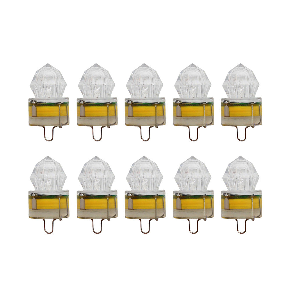 LED Underwater Fishing Light Deep Drop Squid Strobe Bait Lure Lamp