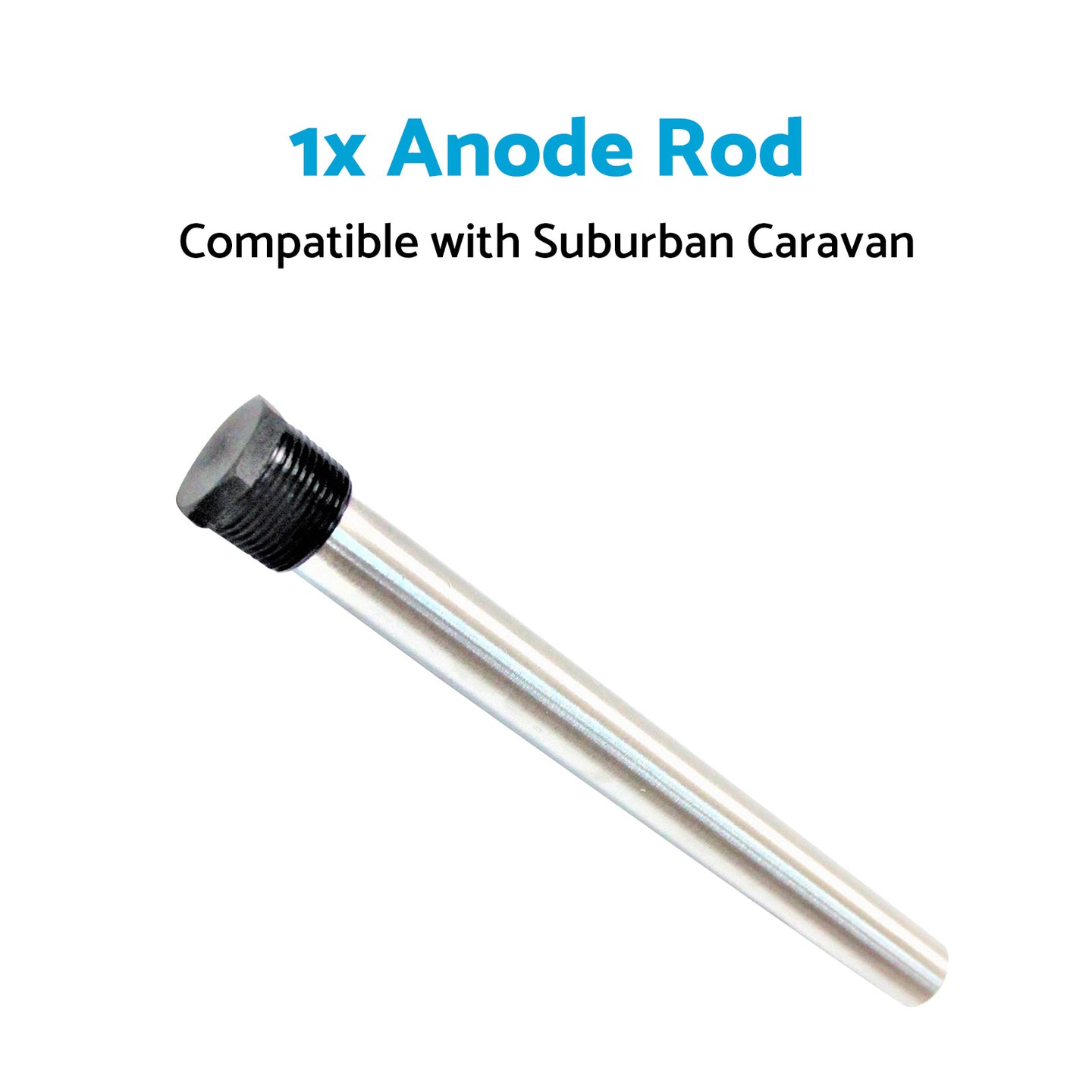 {{ 1x Anode Rod Suitable for Suburban Caravan Hot Water Service Anode SW6DA }} - Buy Car Parts Online at {{ Kaka Auto Parts }}.