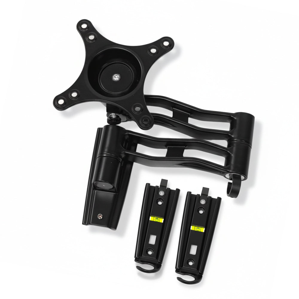 Dual Arm LCD TV Bracket With 2 Wall Plates Suitable For Caravans and RVs
