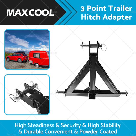 {{ Heavy Duty 3point 2 Receiver Trailer Hitch Cat. 1 Tractor Tow Hook Drawbar }} - Buy Car Parts Online at {{ Kaka Auto Parts }}.